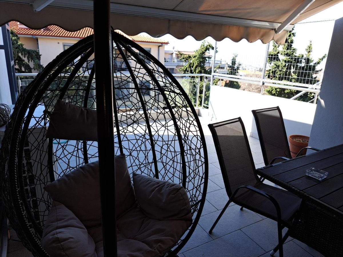Όμορφο Διαμέρισμα- Σοφίτα Με Υπέροχη Θεα Saloniki Zewnętrze zdjęcie