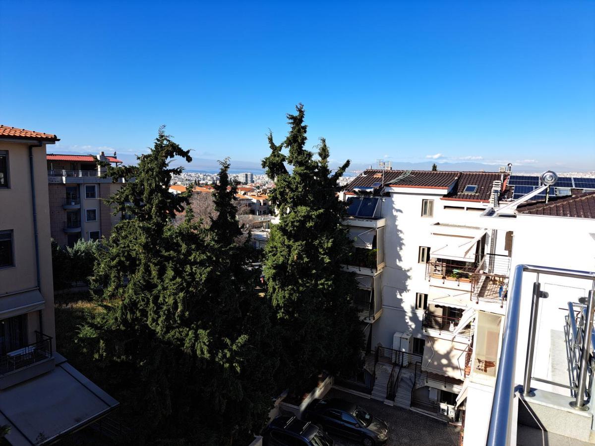 Όμορφο Διαμέρισμα- Σοφίτα Με Υπέροχη Θεα Saloniki Zewnętrze zdjęcie